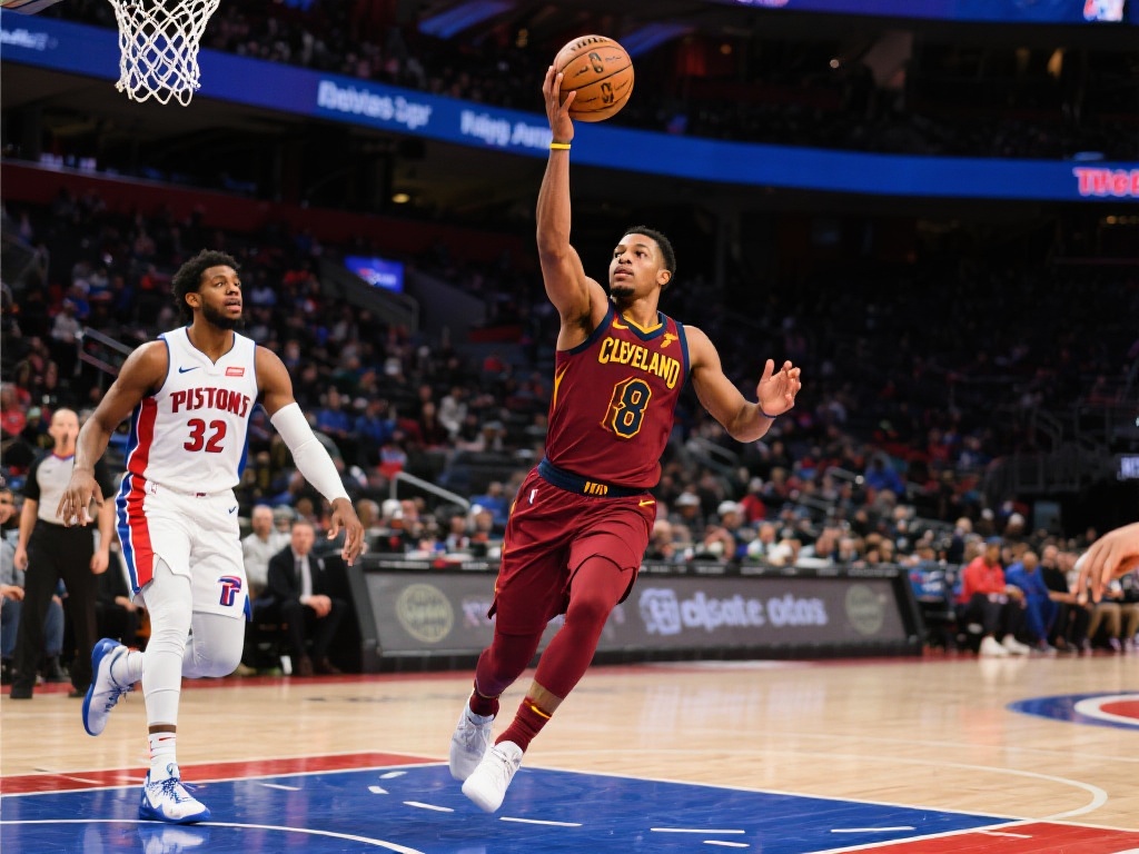 米切尔空砍38分 小哈达威爆发助活塞力克骑士