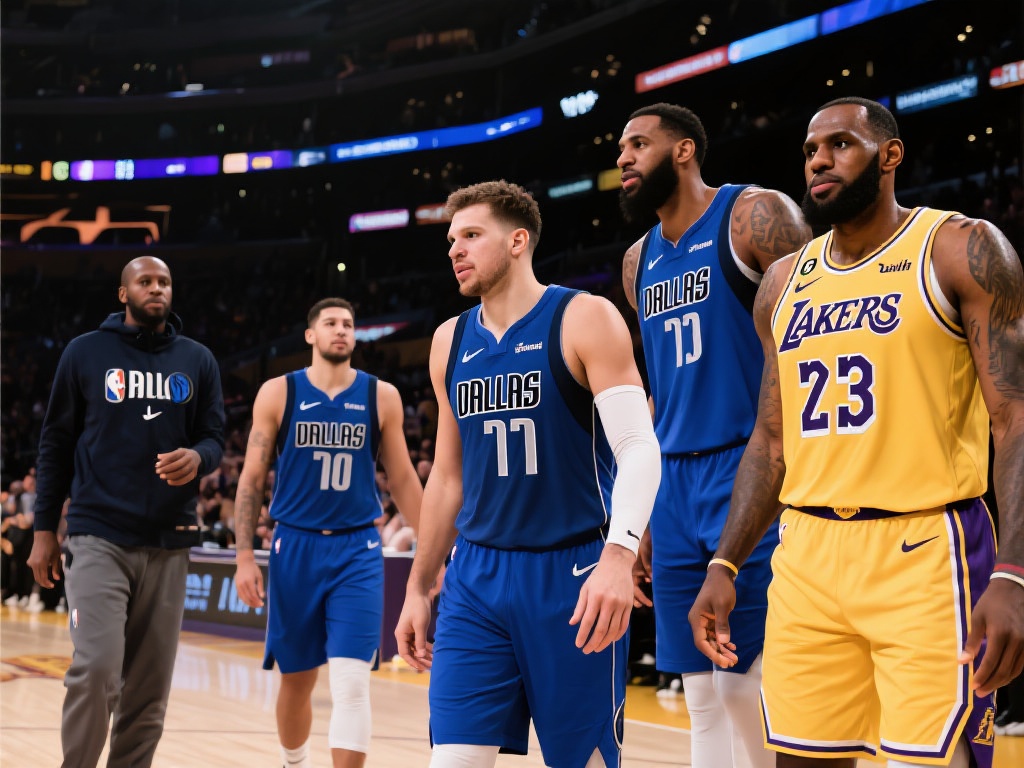 西部之旅!独行侠全队奔赴洛杉矶,浓眉哥等人现身镜头 想象一下,当达拉斯独行侠的球星们踏上洛杉