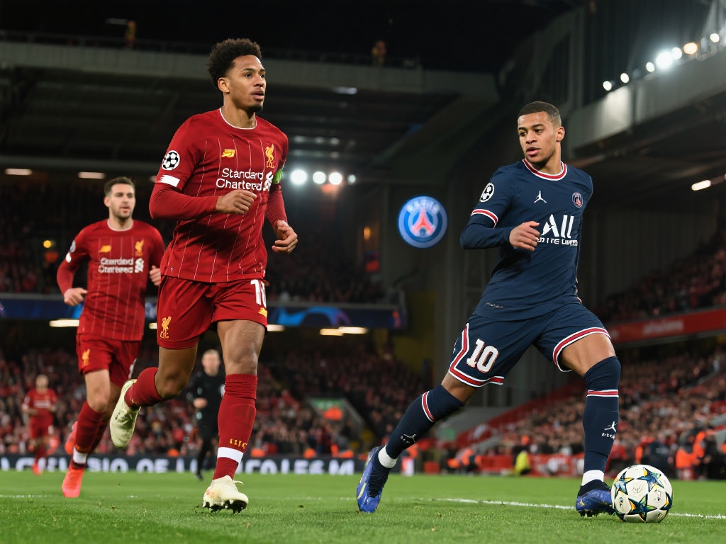 欧冠关键战:利物浦迎战巴黎圣日耳曼,红军全力冲击晋级 在欧洲足坛的巅峰舞台上,一场备受瞩目的对