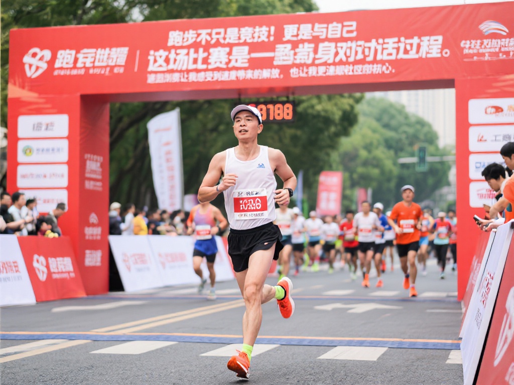 浙江马拉松时速赛绍兴站圆满开跑 正如其中一位参与者所说:“跑步不只是竞技