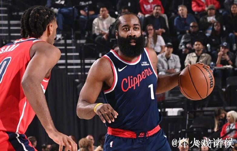 莱昂纳德三分神准砍33分 哈登22+5+8助快船大胜奇才豪取四连胜